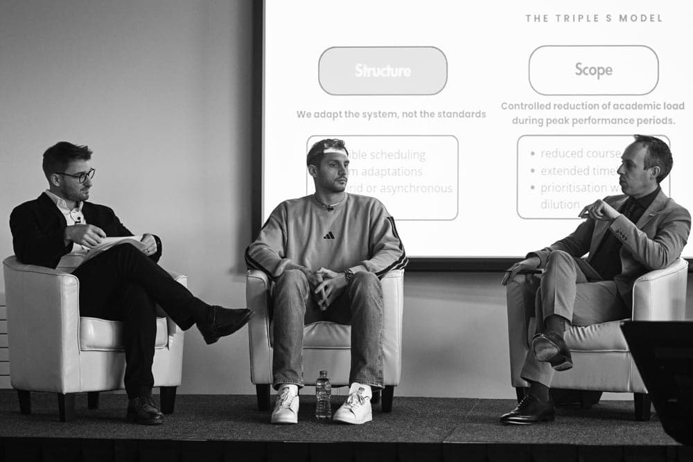 Jeff Gomez speaking on a panel discussion